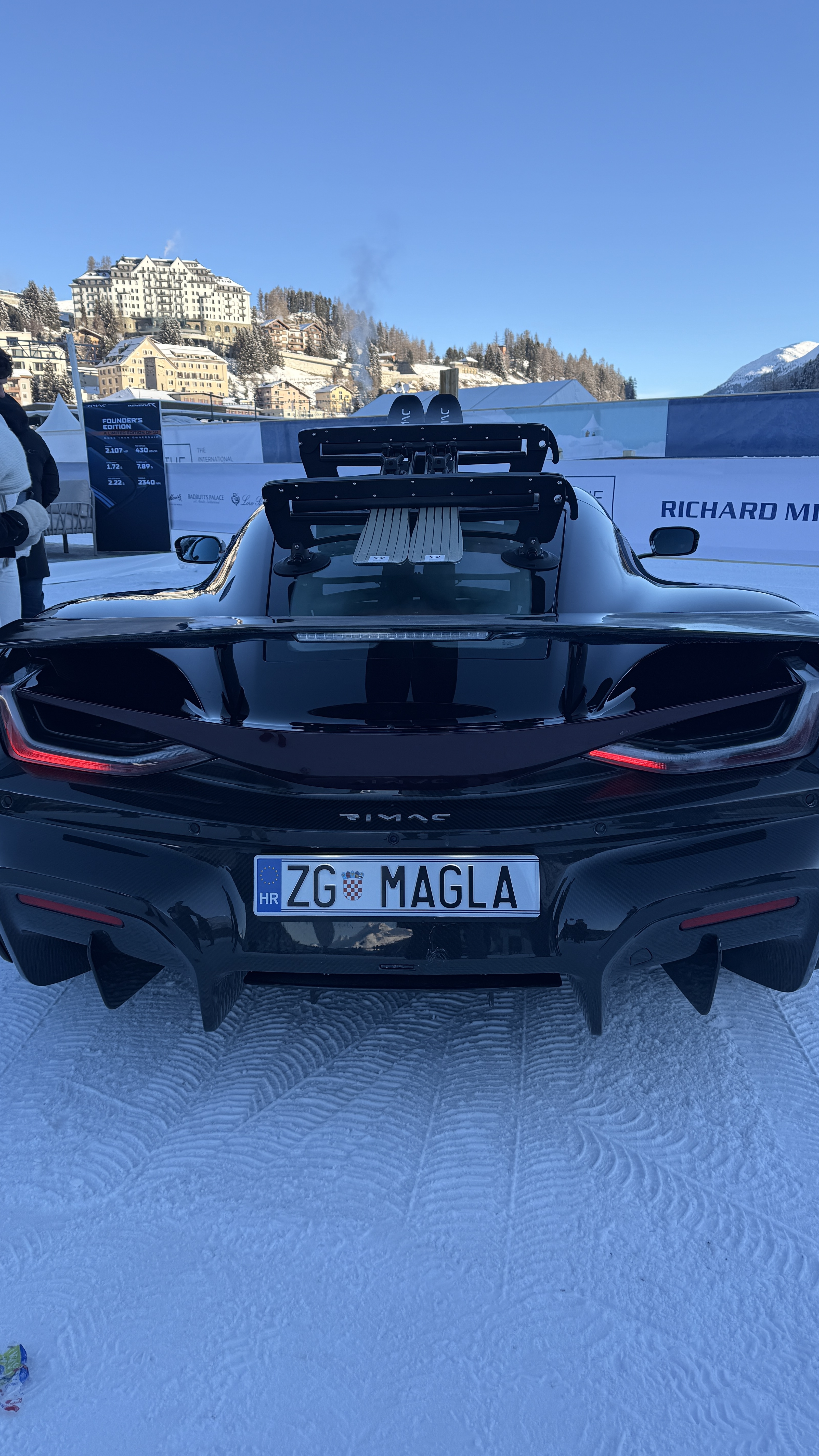 Rimac Nevera R rear
