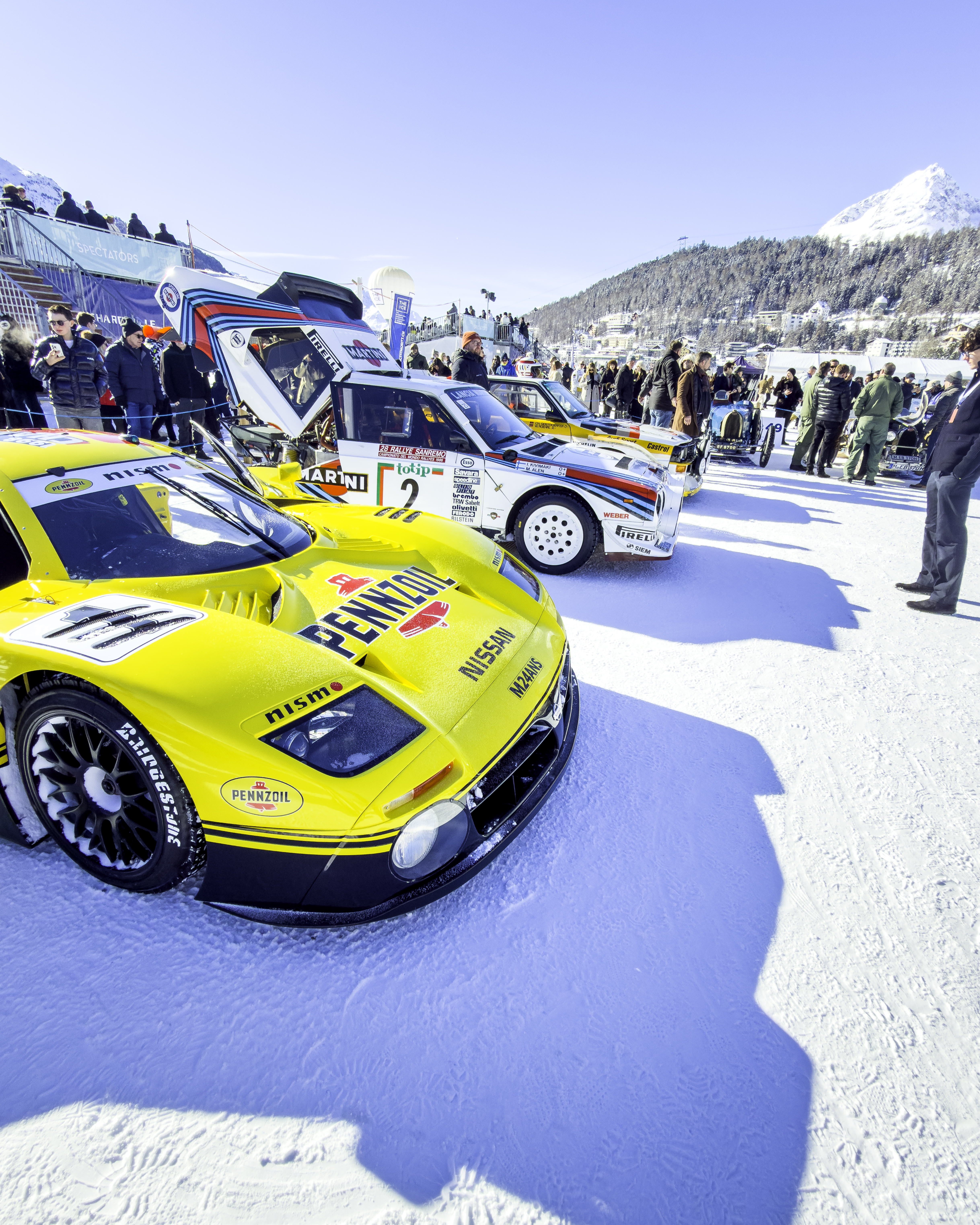 The field — R390 · Delta S4 · T35