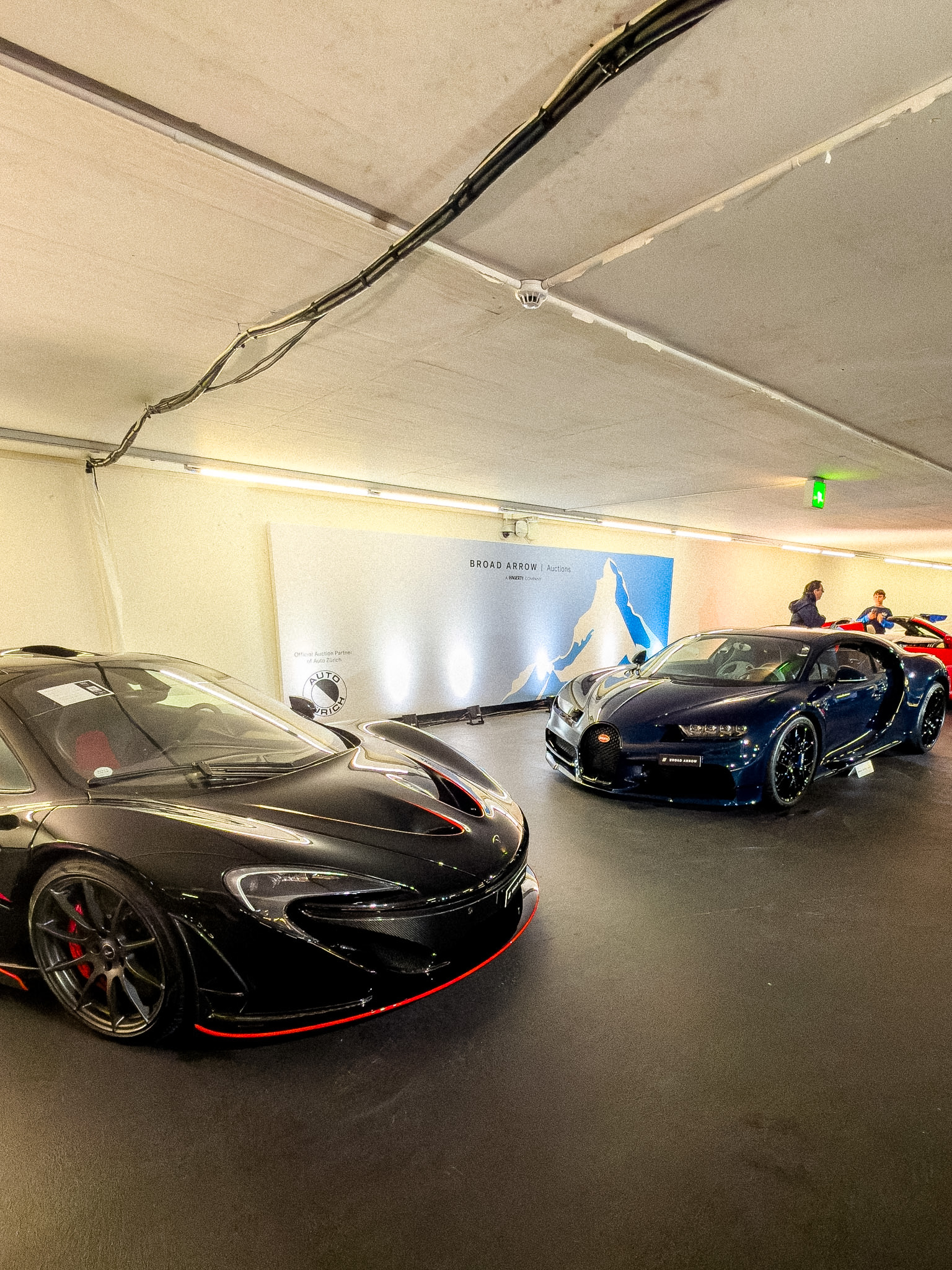 McLaren P1 and Bugatti Chiron — Broad Arrow Zürich 2025