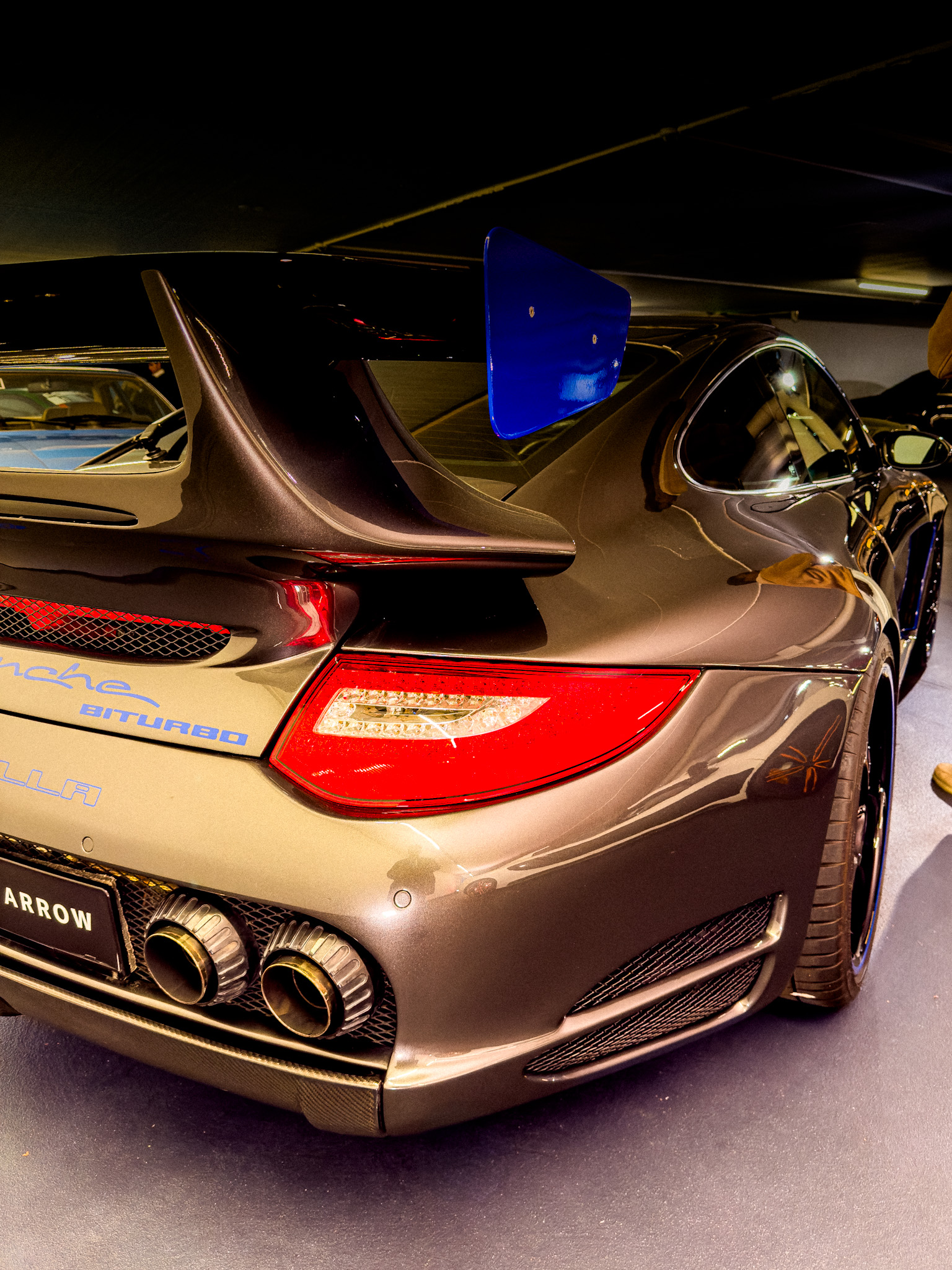 RUF Porsche 911 BTR rear — Broad Arrow Zürich 2025